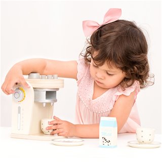 Koffiezetter set - wit
